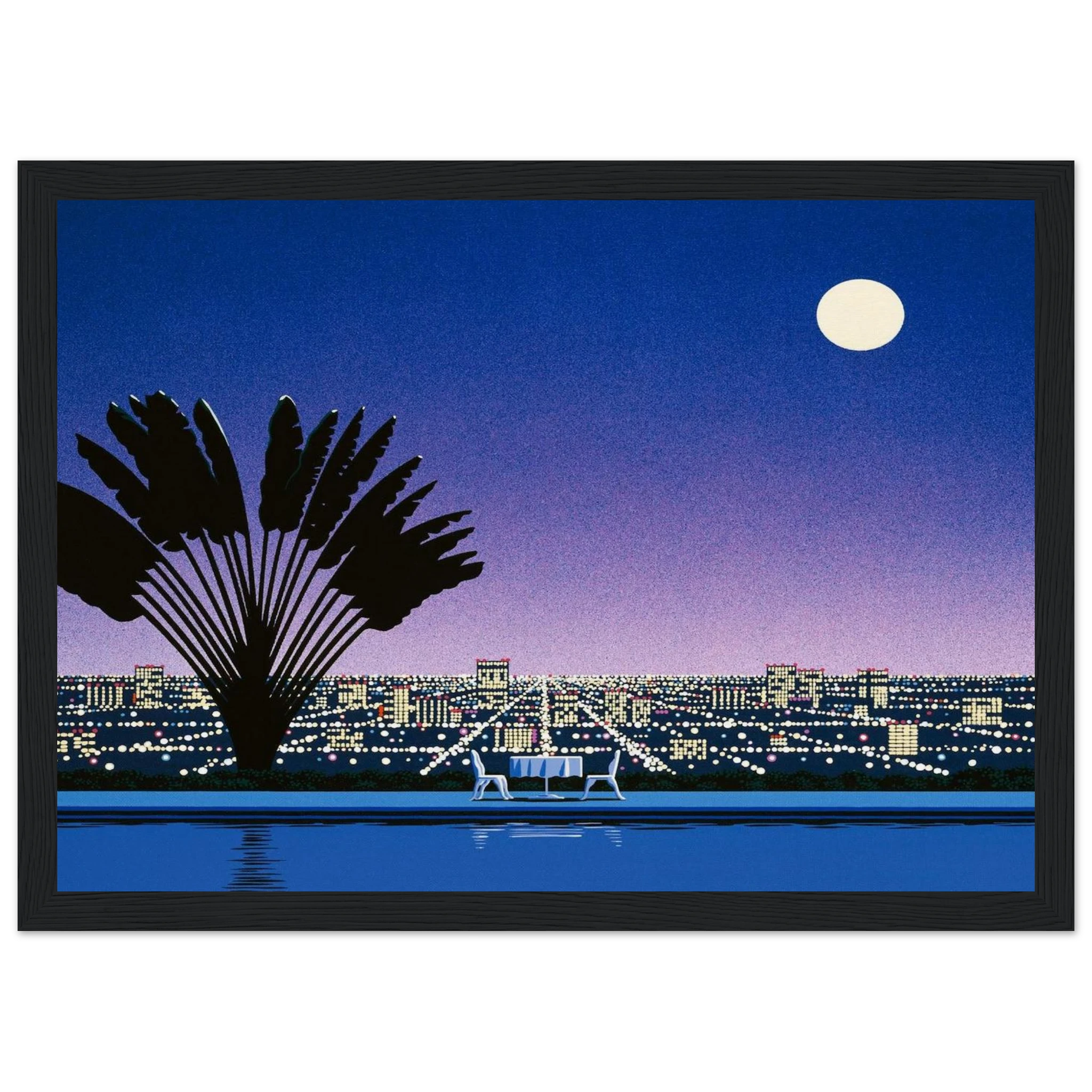 Onra - Nobody Has To Know Framed Poster | Hiroshi Nagai Framed Prints Wall Art | Hiroshi Nagai Prints