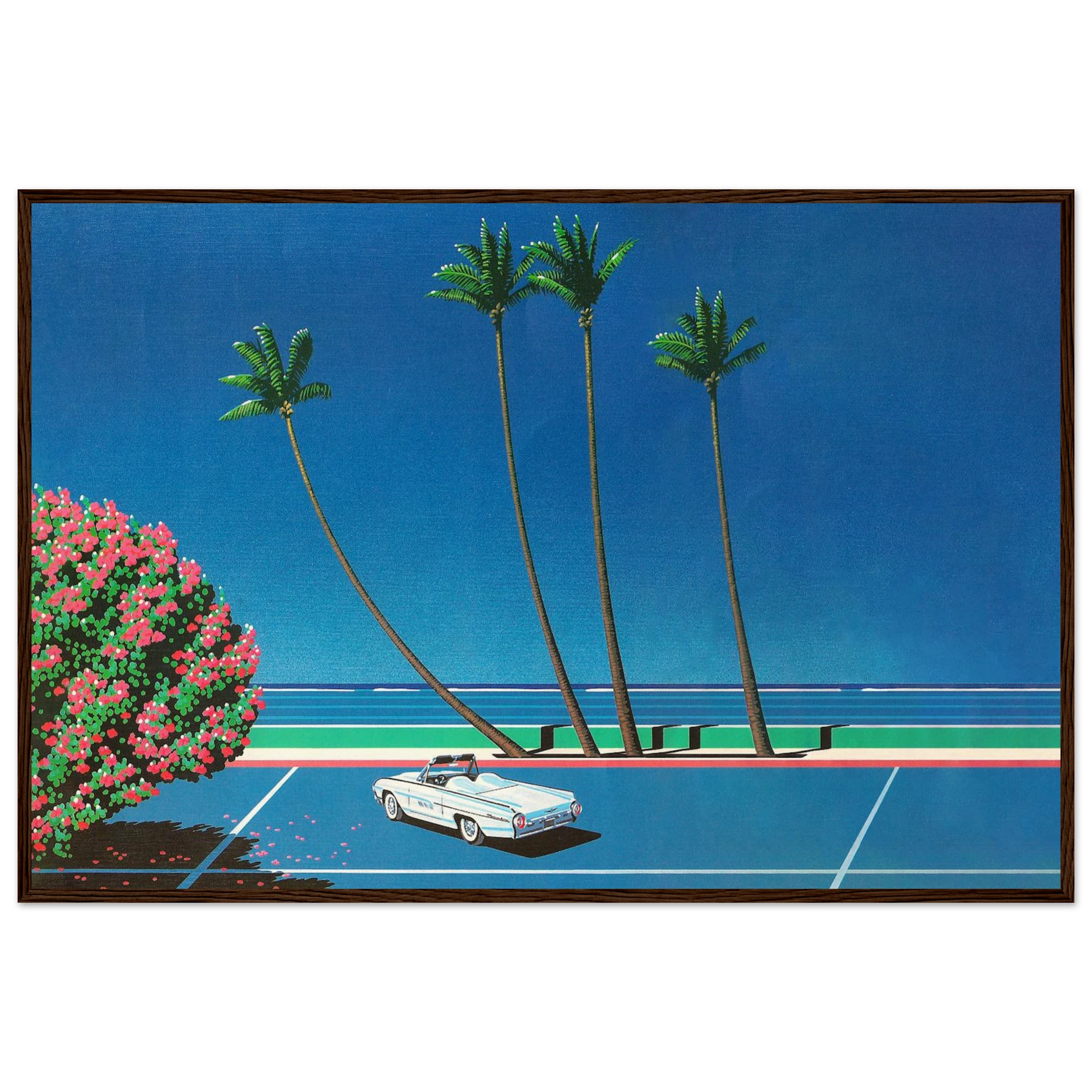 Chillside Framed Poster | Hiroshi Nagai Framed Prints Wall Art | Hiroshi Nagai Prints