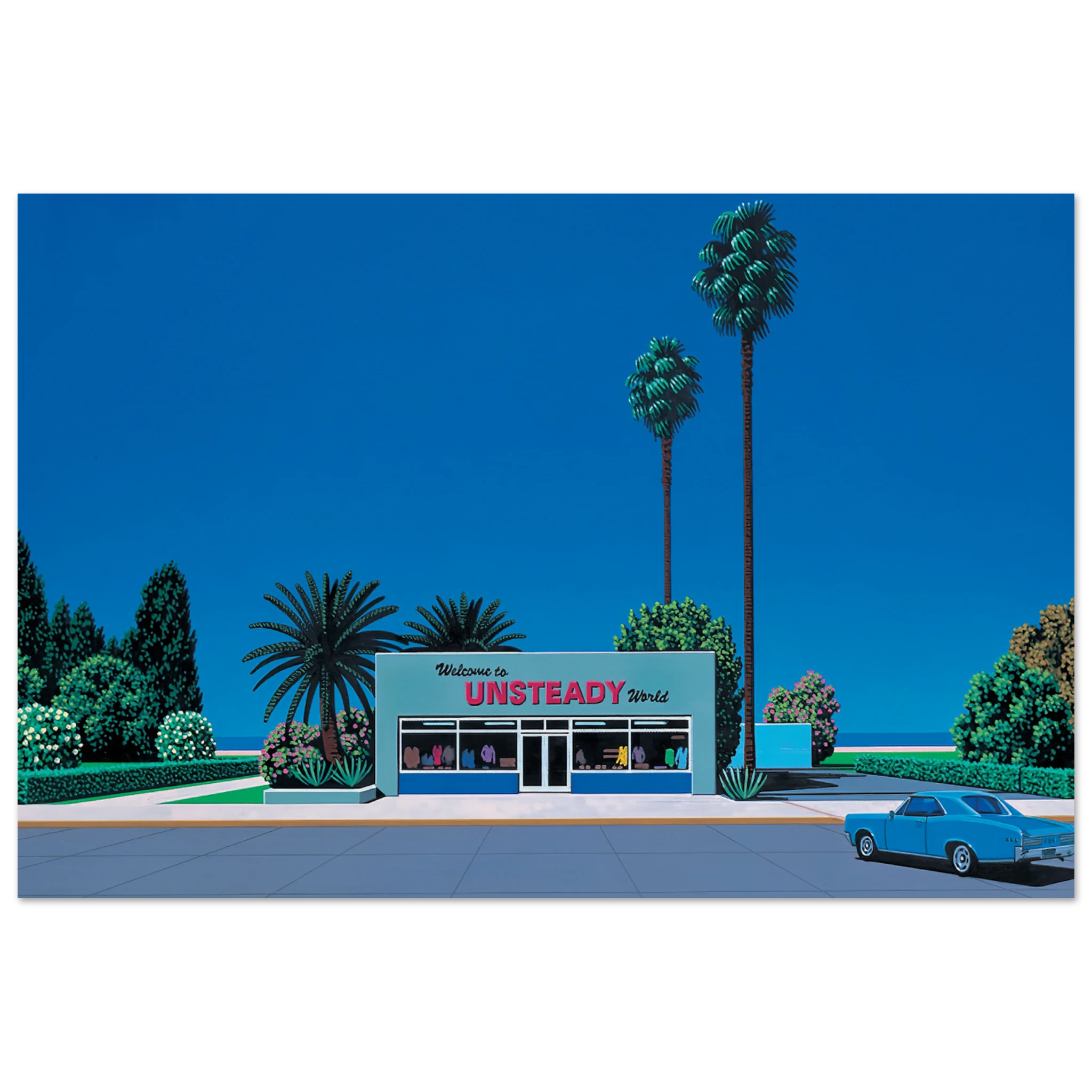 Unsteady World Poster | Hiroshi Nagai Poster | Hiroshi Nagai Prints