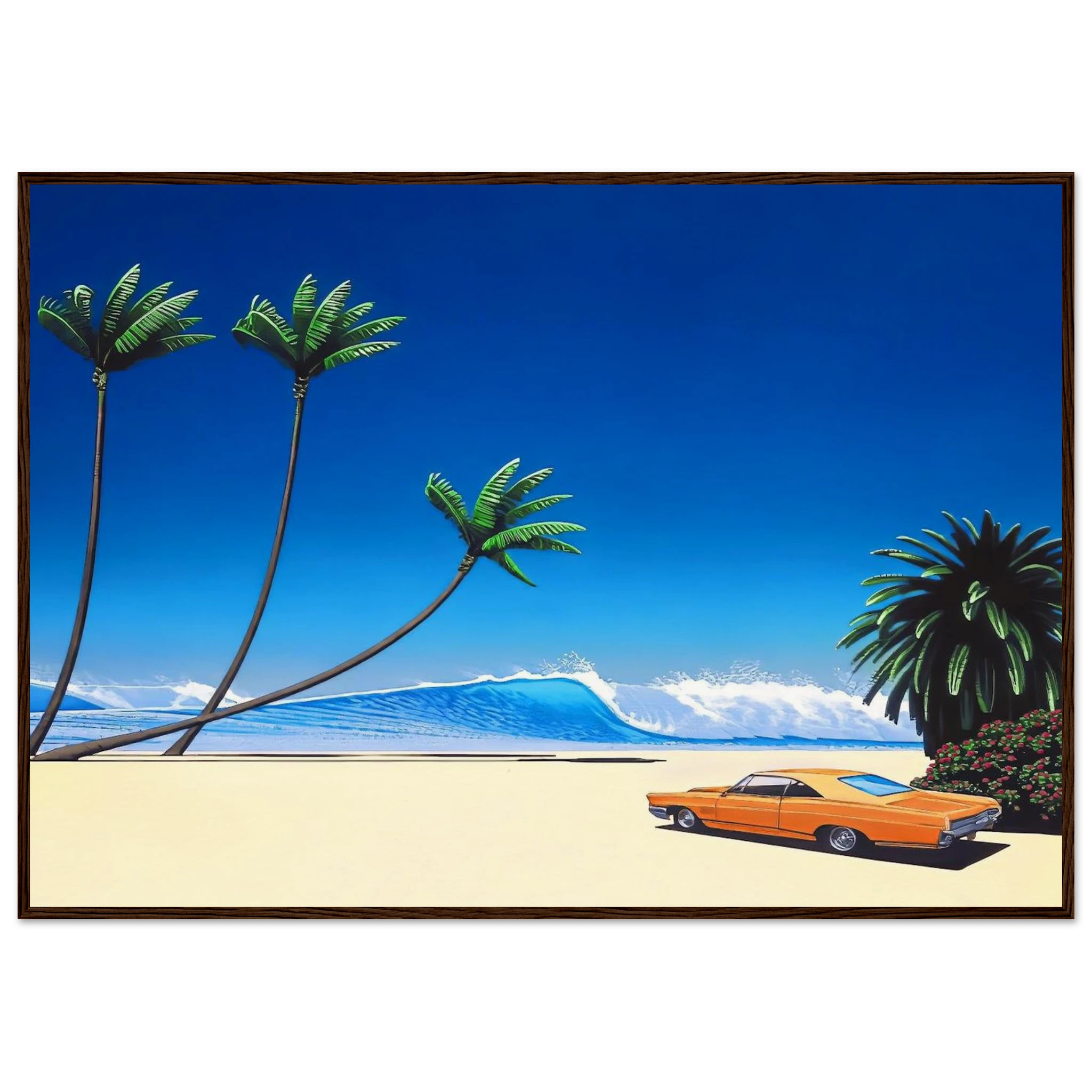 Impender Beach Framed Poster | Hiroshi Nagai Framed Prints Wall Art | Hiroshi Nagai Prints