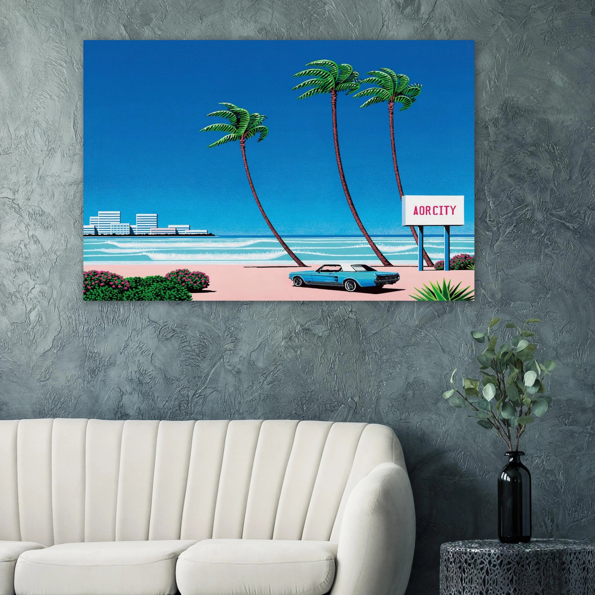 Light Mellow Sealine Poster | Hiroshi Nagai Poster | Hiroshi Nagai Prints