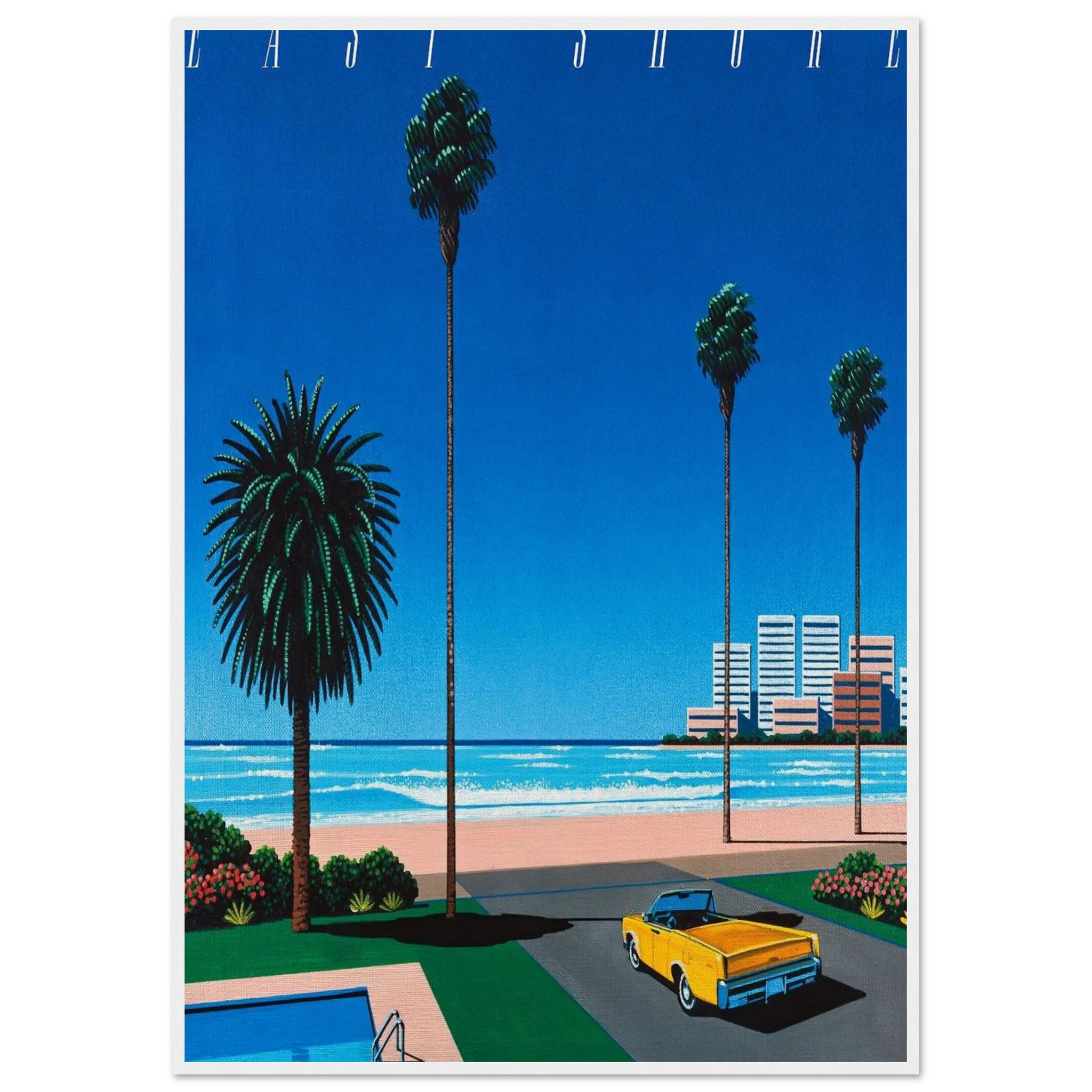 Bronze - East Shore Framed Poster | Hiroshi Nagai Framed Prints Wall Art | Hiroshi Nagai Prints