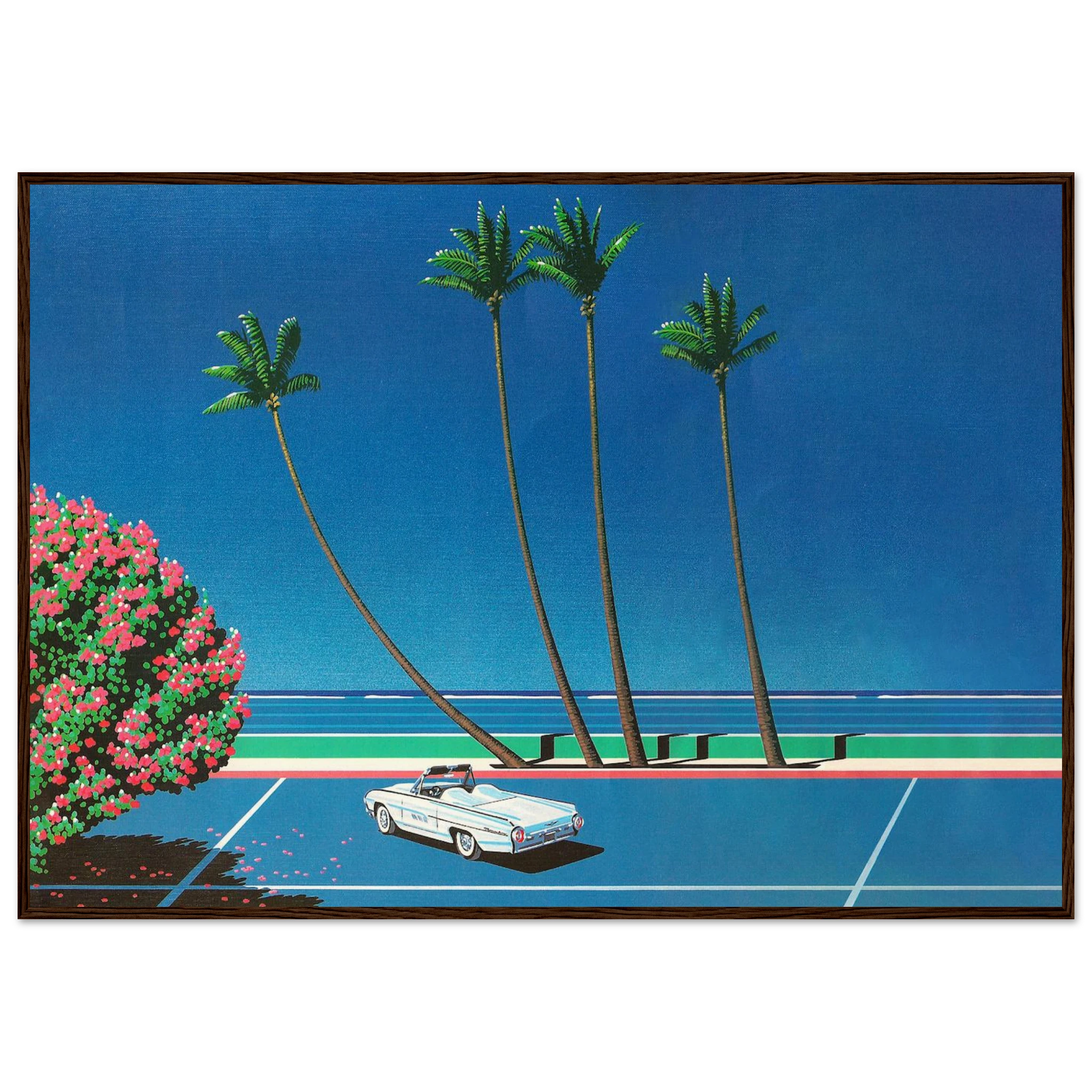 Chillside Framed Poster | Hiroshi Nagai Framed Prints Wall Art | Hiroshi Nagai Prints